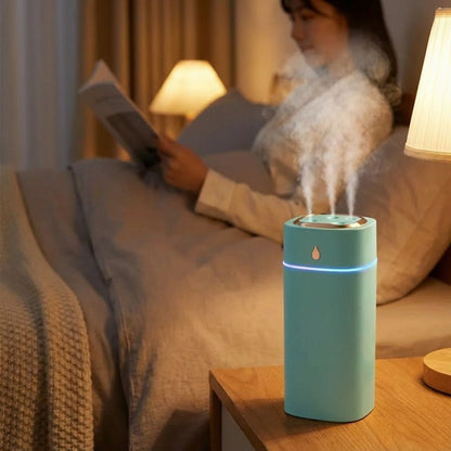Quiet Bedroom Humidifier with Soft Night Light – Gentle Mist for Better Sleep and Breathing