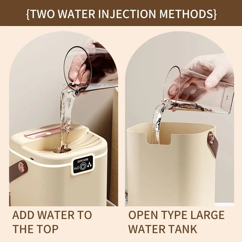 Large Capacity Air Humidifier for Living Room – Triple Nozzle Mist with Night Light