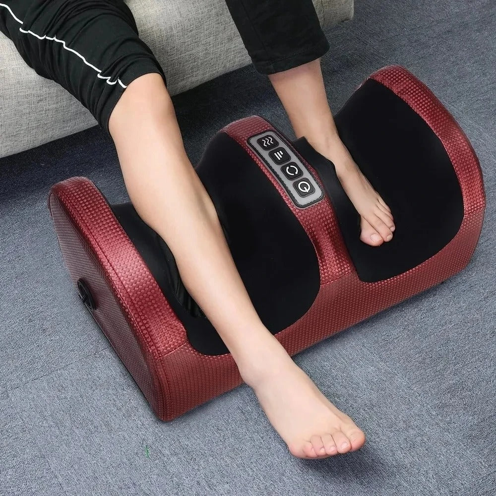 Foot & Calf Massage Device with Optional Warmth for Home Relaxation