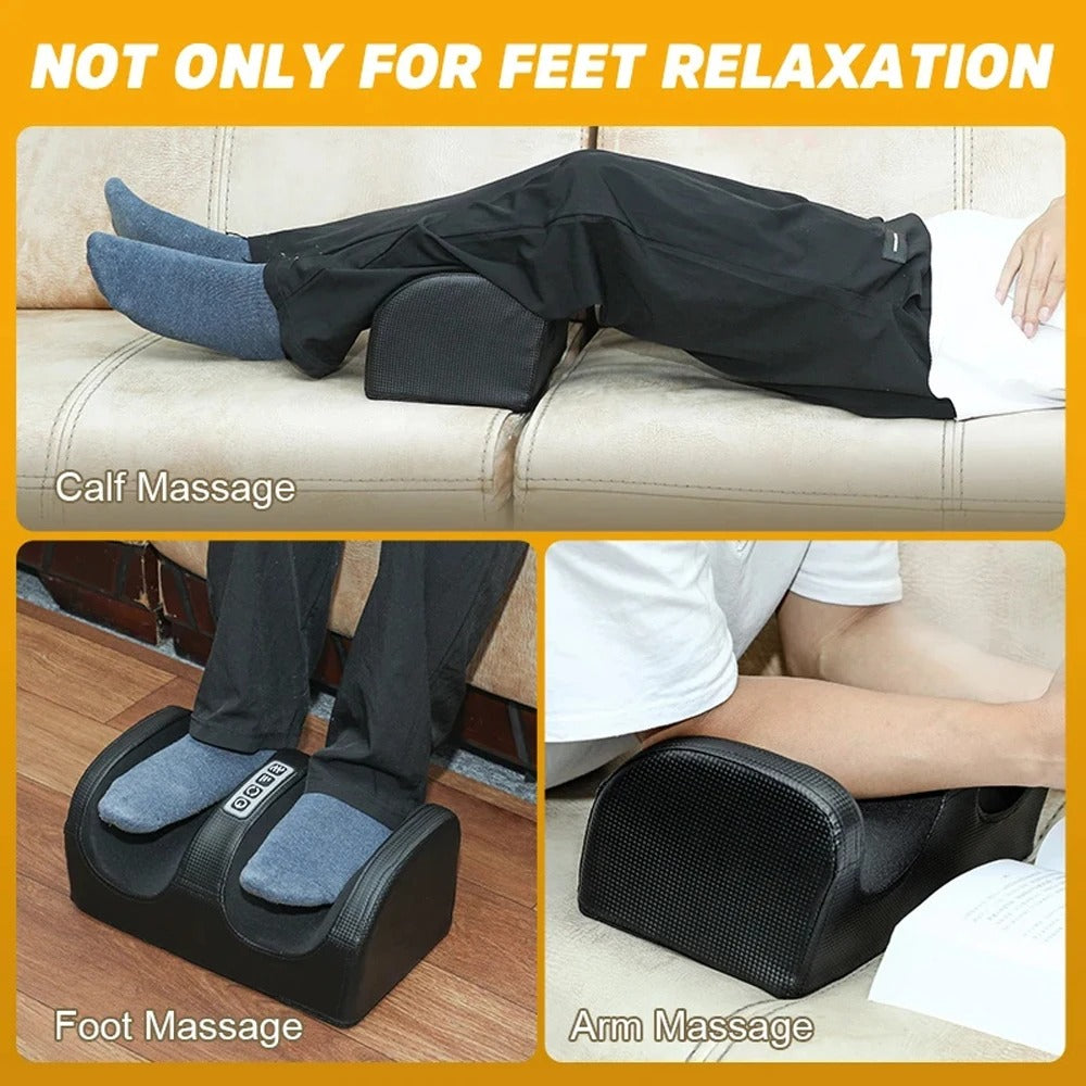 Foot & Calf Massage Device with Optional Warmth for Home Relaxation