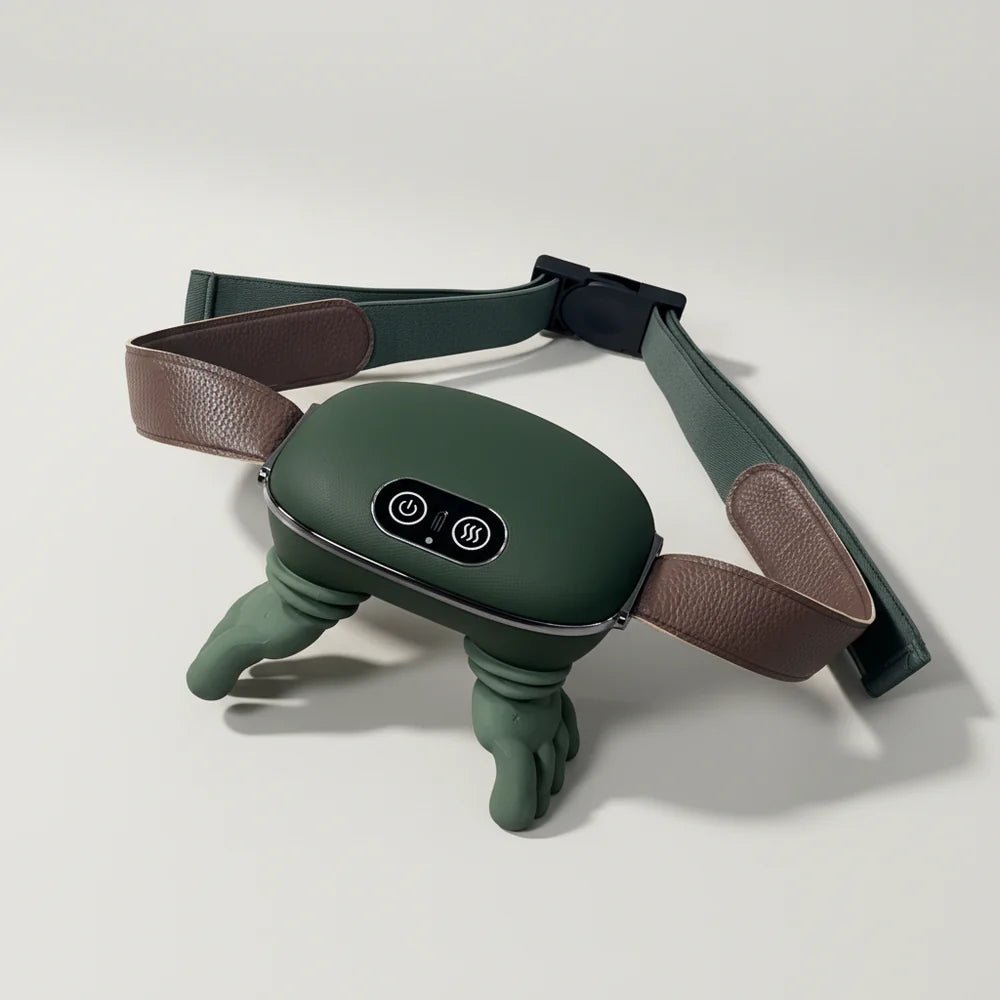 Wearable Neck & Shoulder Massager with Heat – Cordless Kneading Comfort Design